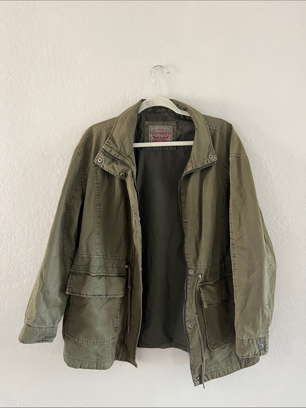 Levi's Olive Green Military Field Jacket